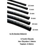 Atx Isıyla Daralan Makaron Kablo Seti - 6 Çeşit Her Biri 1 metre