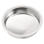 Atyhao Kör filtre, 51 mm kahve makinesi paslanmaz çelik geri yıkama eklentisi metal kör filtre kahve makinesi aksesuarı Delongh EC680 EC685 için