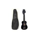 Au01L-21Bk Ukulele Siyah Soprano + Kılıf + Pena