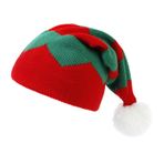 Aublinto Kış, sıcak tutan Noel şapkası, Noel şapkası, çocuklar için, üniseks, klasik kadife konforlu, ekstra Noel şapkası, kalınlaştırılmış Noel Baba kostüm aksesuarı, Noel için, tip 1, Ölçü Birimi