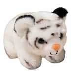 Aublinto Pelüş hayvan tüylü pelüş hayvanlar pelüş hayvan pelüş hayvanlar rakun bebekleri alın bandı manyetik hayvan mankeni omuz dekorasyonu panda kaplan kuş bileklik küçük çocuklar için bilek