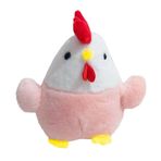 Aublinto Peluş oyuncak, pelüş hayvan, tavuk, pelüş, pelüş hayvan, geri dönüştürülmüş dolgulu, tatlı civciv, tavuk, yavru civciv, pelüş oyuncak, anneler günü, doğum günü, parti hediyesi için, 20 cm