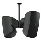 AUDAC ATEO6, Terminal Bloklu, Duvar Hoparlörü, Siyah/Beyaz, ATEO6, 240W Tepe Gücü, 65Hz-20kHz, Full Range, 100V/70V, CleverMount Duvar Montaj, ABS