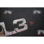 Audi 1.3 T Bagaj Krom Metal 3M 3D Yazı Orjinal Logo