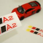 Audi A2 Logo Motor Kapağı Damla Silikon Plaka Logo Arma Amblem Yeni Stil