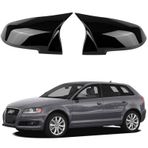 Audi A3 04-08 Araca Özel Batman Yarasa Ayna Kapağı Pianoblack