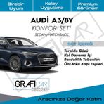 Audi A3-8Y Konfor Seti -Araç Içi Ses Kumaş Kaplama