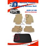 Audi A3 Hb 2013 ve Sonrasi Bej Paspas ve Bagaj Havuzu