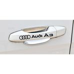 Audi a3 Kapı Kolu ve Jant sticker seti 8 adet
