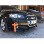 AUDİ A3 ÖN TAMPON EKİ FİBER BOYASIZ