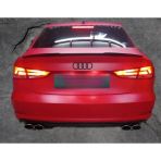 Audi A3 Sedan Spoiler Anatomik Boyali