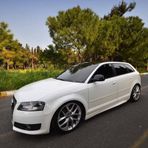 Audi A3 Yan Marşpiyel 2006 - 2012 (PLASTİK)
