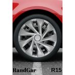 Audi A4 15'' Inç Jant Kapağı (4 Adet) Gri G121