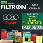 Audi A4 2.0 Tdi Mann Filtron Filtre Bakım Seti B8 2009-2012