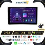 Audi A4 2000-2009 Model 2GB + 64GB Android 13 Kablosuz Carplay Navigasyon Multimedya Sistemi
