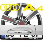 Audi A4 Kapı Kolu Sticker Yapıştırma 8Adet