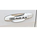 Audi A4 Kapı Kolu Ve Jant Sticker Seti 8 Adet