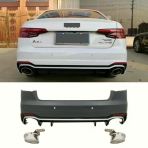 Audi A4 Rs4 Arka Tampon Komple Set 2017-2019 Arası Uyumlu