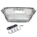 Audi a4 rs4 ön panjur ızgara 2012 / 2015 krom gri
