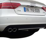 Audi A5 8p3 2008 - 2011 Sportback Arka Tampon Eki - Difüzör (plastik)