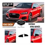 Audi A5 B9 Sinyalli 2016-2020 Batman Yarasa Ayna Kapağı Piano Black Abs Plastik