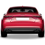 Audi A5 Uyumlu B9 Sportback S5 Arka Tampon Eki - Difüzör (Plastik)