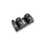 Audi A6 2005-2008 Sol Ön Kapı Dörtlü Cam Düğmesi Krom 4F0959851H