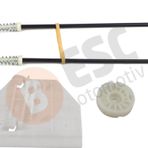 Audi A6 C6 S6 4F 4F2 4F5 2004-2011 4/5 Kapı 4F0839462 İçin Elektrikli Arka Sağ Cam Kriko Tamir Seti