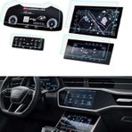 Audi A6 Ekran Koruyucu Set Multimedya Kumanda Gösterge Klima