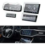 Audi A6 Mat Ekran Koruyucu Multimedya Kumanda Gösterge Klima