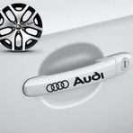 Audi Kapı Kolu Modifiye Sticker Yapıştırma 8 Adet