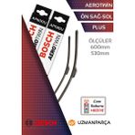 Audi Q3 2012-2018 Muz Tipi Aerotwin Ön Silecek Takımı Bosch AP600U+AP530U