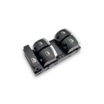 Audi Q7 2007-2009 Sol Ön Kapı Dörtlü Cam Düğmesi Krom 4F0959851H