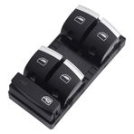 AUDİ Q7 SOL DÖRTLÜ CAM AÇMA DÜĞMESİ ANAHTARI KROM 2007--2014