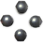 Audi Q8 2019-2023 Şifreli Bijon Kapağı Koyu Gri 4 Adet 4M0601173a