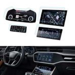 Audi Q8 Ekran Koruyucu Set Multimedya Kumanda Gösterge Klima