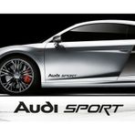 Audi Quattro Yan Kapı Alt Yazısı Sticker Oto Etiket 2 Adet