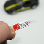 Audi Rs Direksiyon Alüminyum Alaşımlı 3m 3d Sticker Logo 2li Set