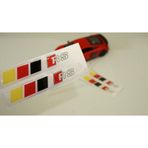 Audi RS Logo 3M 3D Damla Silikon Torpido Bagaj Çamurluk Logo Ambl