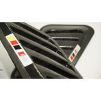 Audi RS Logo Ön Kaput Glossy Black Air Flow Rüzgarlık