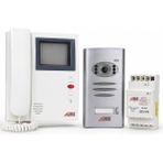 Audio 001390 4” Siyah Beyaz Görüntülü Villa Diafon Seti | Kamera + Monitör + Adaptör Dahil - Kamera + Monitör + Adaptör Set