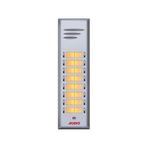 Audio 004849 16'lı Basic Serisi Çift Butonlu Zil Paneli