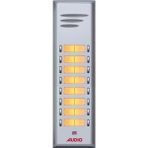 Audio 004849 Basic Serisi Çift Butonlu Zil Paneli 16LI - Beyaz