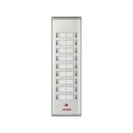 Audio 004851 18'li K Basic Serisi Yan Sıra Çift Butonlu Zil Paneli