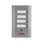 Audio 005233E 4'lü Konsept Serisi Yan Sıra Tek Butonlu Zil Paneli