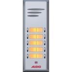 Audıo Basic 18'li Hpsz Ftli Çift Sıra Zil Paneli - Gri