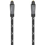 Audio Fiber Optik Kablo, Odt Fiş (Toslink), Metal,
