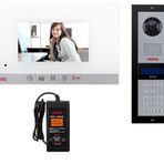 Audio Görüntülü Diafon 4 Daire 4,3'' Lcd 001180 Paket Fiyatı