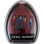 Audıo RS-RCA2M Anfi Kablosu 2 Rca 2 Rca 2 Metre Bakır