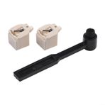 Audio Technica AT LP60X Pikap Yedek İğne ATN3600L Konik Uç Tasarımı ve Geliştirilmiş Ses Üretimi için Fırça ile (2 ADET)